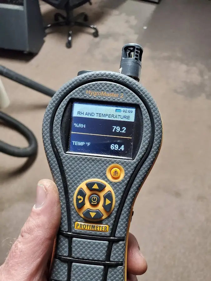 Moisture meter humidity assessment for Fire & Smoke Damage Restoration in Utica